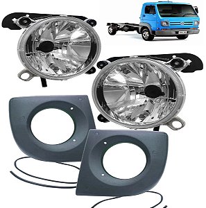 VW Delivery Par de Farol com Moldura Caminhão  5-140 8-150 8-160 9-150 9-160