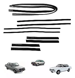 Kit Canaleta E Pestana Chevette Ano 1973 A 1982 Completo