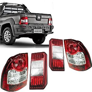 Kit de Lanternas Traseiras Strada 2009 10 11 12 2013