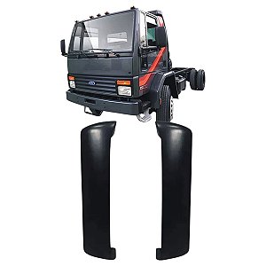 Par Defletor Da Grade Dianteira Ford Cargo Todos 1985 1986 1987 Até 1999