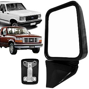 Retrovisor Externo F1000 1993 a 1998 Manual com Suporte