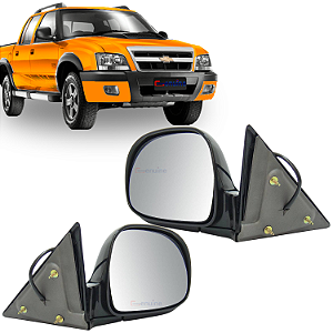 Retrovisor Externo Elétrico S10 e Blazer 1996 a 2011 Preto