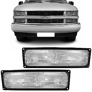 Lanterna DIanteira Cristal Pisca Inferior Silverado 1997 a 2004