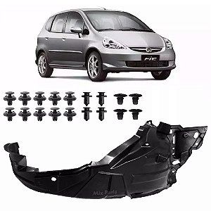 Parabarro Dianteiro com Grampo Honda Fit 2003 A 2008 Gasolina