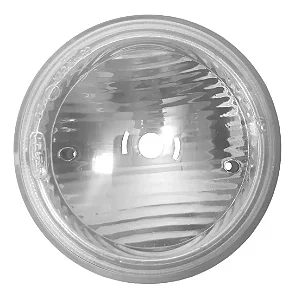 Bloco Farol Auxiliar Lente de Vidro Pajero TR4 2006 a 2009 118mm