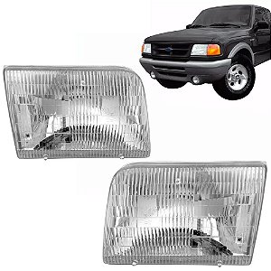 Farol Principal Cristal Ford Ranger 1994 1995 1996 1997