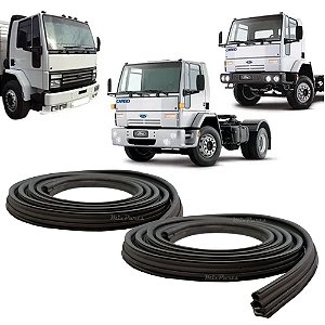 Jogo Par de Borracha Vedação da Porta Ford Cargo até 2012 - Guarnição