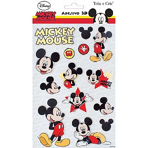Adesivo 3D Mickey Mouse 19577