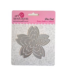 Faca para Corte ART E MONTAGEM - Flor Sakura - FAC115