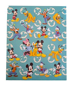 Adesivo Papel Disney Mickey Pluto Pateta Donald Grande 20x25cm Y463 FT