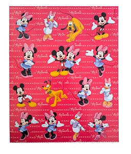 Adesivo Papel Disney Mickey Minnie Margarida Pluto Grande 20x25cm Y463 FV