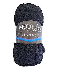Novelo de Lã - Fio Florença Mode Fios Preto