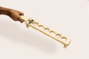 Régua Porta Copos Galeão para 6 copos