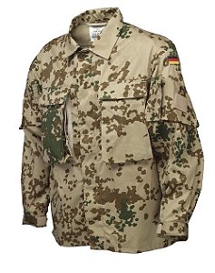 Gandola (Feldbluse) Troppentarn Exército Alemão Original Militar