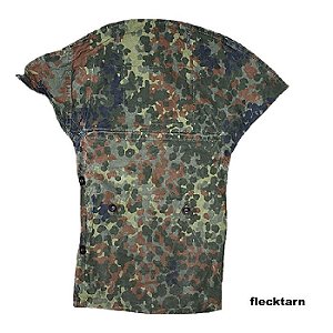 Capuz para Poncho/Barraca Flecktarn Original Exército Alemão - Bundeswehr