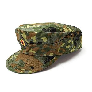 Boné (Feldmutze) Flecktarn Original Exército Alemão - Bundeswehr