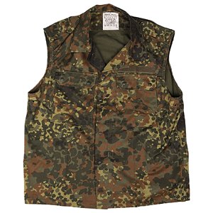 Colete Flecktarn Original Exército Alemão - Bundeswehr
