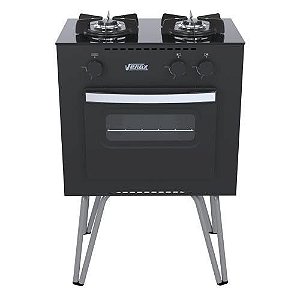 Fogão Venax Minicook 2 Queimadores com Forno para Kombi Trailer Motorhome - GLP