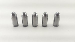 Snap Caps Munição de Manejo em Metal para Pistola .380 - 5 unidades