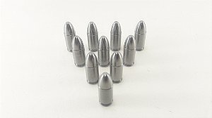 Snap Caps Munição de Manejo em Metal para Pistola 9mm - 10 unidades