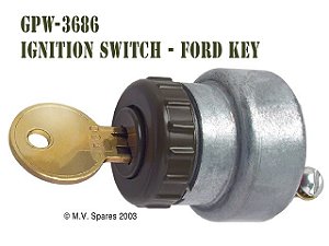Chave de Ignição (Ford GPW com Chave)