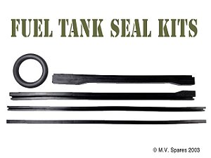 Borrachas de Vedação do Tanque Jeep Willys MB (Kit)