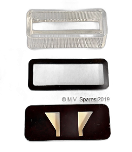 REPARO DA LENTE DAS LUZES DE POSICAO DOS TORPEDINHOS DIANTEIROS - MARKER LIGHT CATS EYE & LENS c/w Gasket