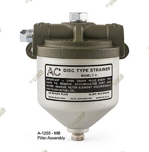 CONJUNTO COMPLETO FILTRO DE COMBUSTIVEL MB - MB FILTER ASSEMBLY