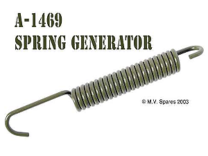 MOLA TENSIONADORA DO GERADOR DO MOTOR - SPRING GENERATOR