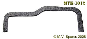 JUNTA EM FELTRO DE VEDACAO DA TAMPA DO PORTA LUVAS FORD GPW - LATCH - GLOVE BOX SEAL SET - GPW