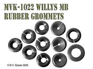 KIT PROTETOR EM BORRACHA PARA FUROS DE PASSAGEM DA FIAÇÃO ELÉTRICA - GROMMET SET - ENGINE AND FIREWALL - MB