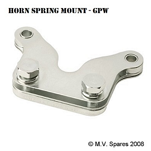 SUPORTE ANTI VIBRACAO DA BUZINA FORD GPW - HORN - VIBRATION MOUNT - GPW style
