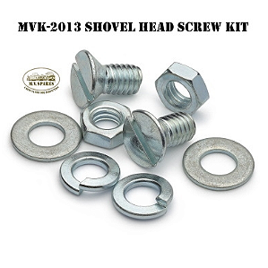 JOGO DE PARAFUSOS DE FIXACAO DA LAMINA DA PA - SHOVEL HEAD SCREW KIT