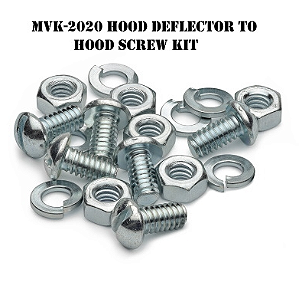JOGO DE PARAFUSOS DO DEFLETOR DE AR DO CAPO - HOOD DEFLECTOR TO HOOD SCREW KIT