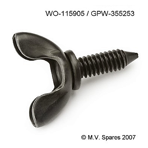 PARAFUSO BORBOLETA DO FILTRO DE AR - THUMBSCREW - AIR CLEANER