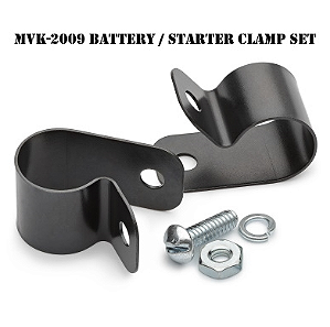 KIT DE GRAMPOS DOS CABOS DE BATERIA E ARRANQUE - BATTERY POSITIVE & STARTER CABLE CLAMP SET