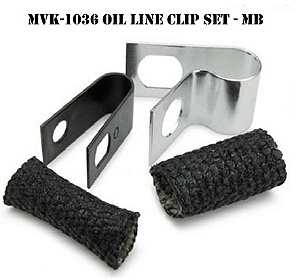 JOGO DE CLIPS DA LINHA DE OLEO MB - CLIP SET - OIL LINE - MB