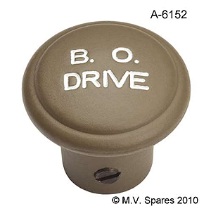 KNOB B.O. DRIVE, Puxador do Botão do Painel (BO Drive) em metal