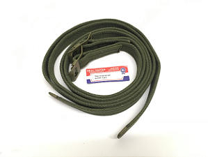 CINTAS DE LONA VERDE OLIVA PARA AMARRAÇÃO DA LONA DA CAPOTA SOB O BANCO - TOP ROLL STRAP SET - A-3141 (2 UNIDADES)