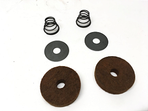 KIT DE FELTROS DE ENCOSTO E VEDAÇÃO DOS PEDAIS - KIT, PEDAL SHANK DRAFT PAD - A-6359-KIT