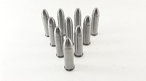 Snap Caps Munição de Manejo em Metal para Revolver .357 - Pacote com 10 unidades