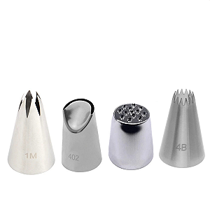Bicos Para Confeitar Pitanga 1m 4b Babado 402 E Chuveirinho