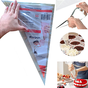 Mangas De Confeitar Gg 50cm O Melhor E Duravél