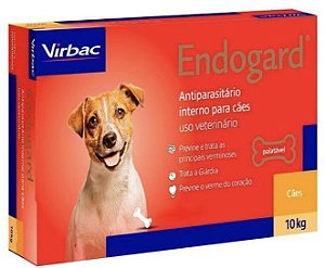 Vermífugo Endogard Cães até 10kg Virbac