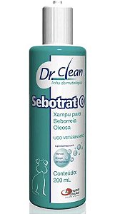 Shampoo Sebotrat O Dr. Clean Cães Agener 200ml
