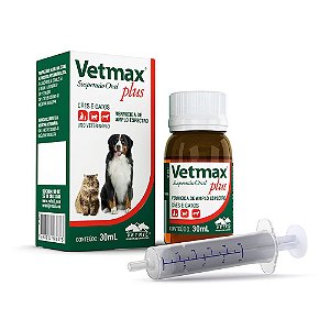 Vermífugo Vetmax Plus Vetnil- 30ml