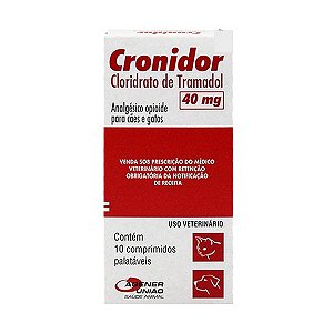 Analgésico Agener União Cronidor 40 mg Com 10 Compromidos