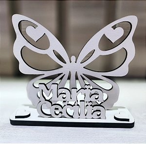 KIT Borboleta -  Centros de Mesa em MDF Branco
