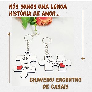 Chaveiros Encontro De Casais Lembrancinha Eventos