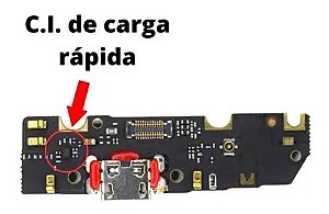 Placa Dock De Carga e Microfone Motorola Moto G6 Play com C.i / Sem C.i